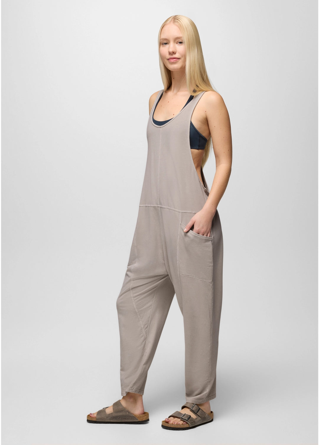 Prana Mindful Movement Jumpsuit | Almond