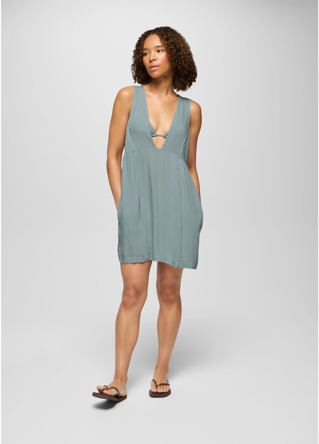 Prana Women's Fernie V-Neck Mini Dress | Saltwater