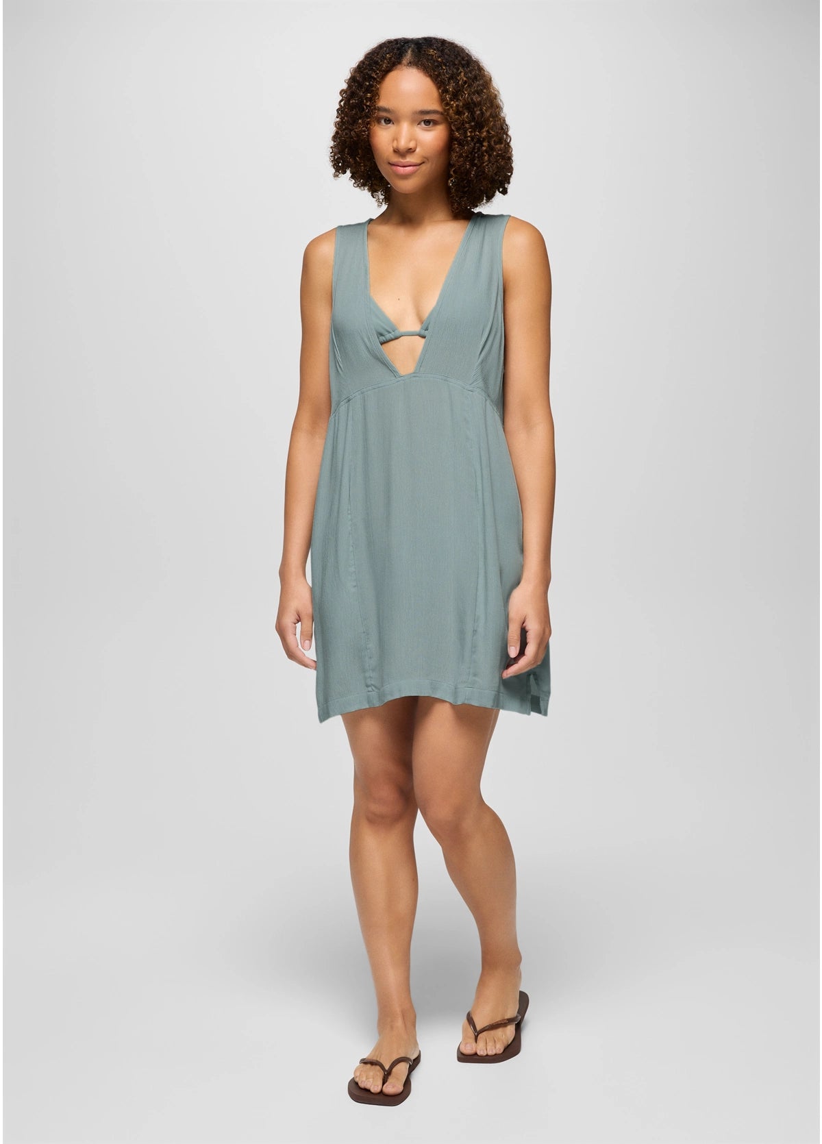 airessentials v neck mini dress 3 Little White Dresses from Spanx: Summer 2024 : Lululoves7