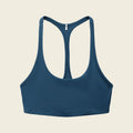 prAna Luxara Racerback Bra | Bluff Blue