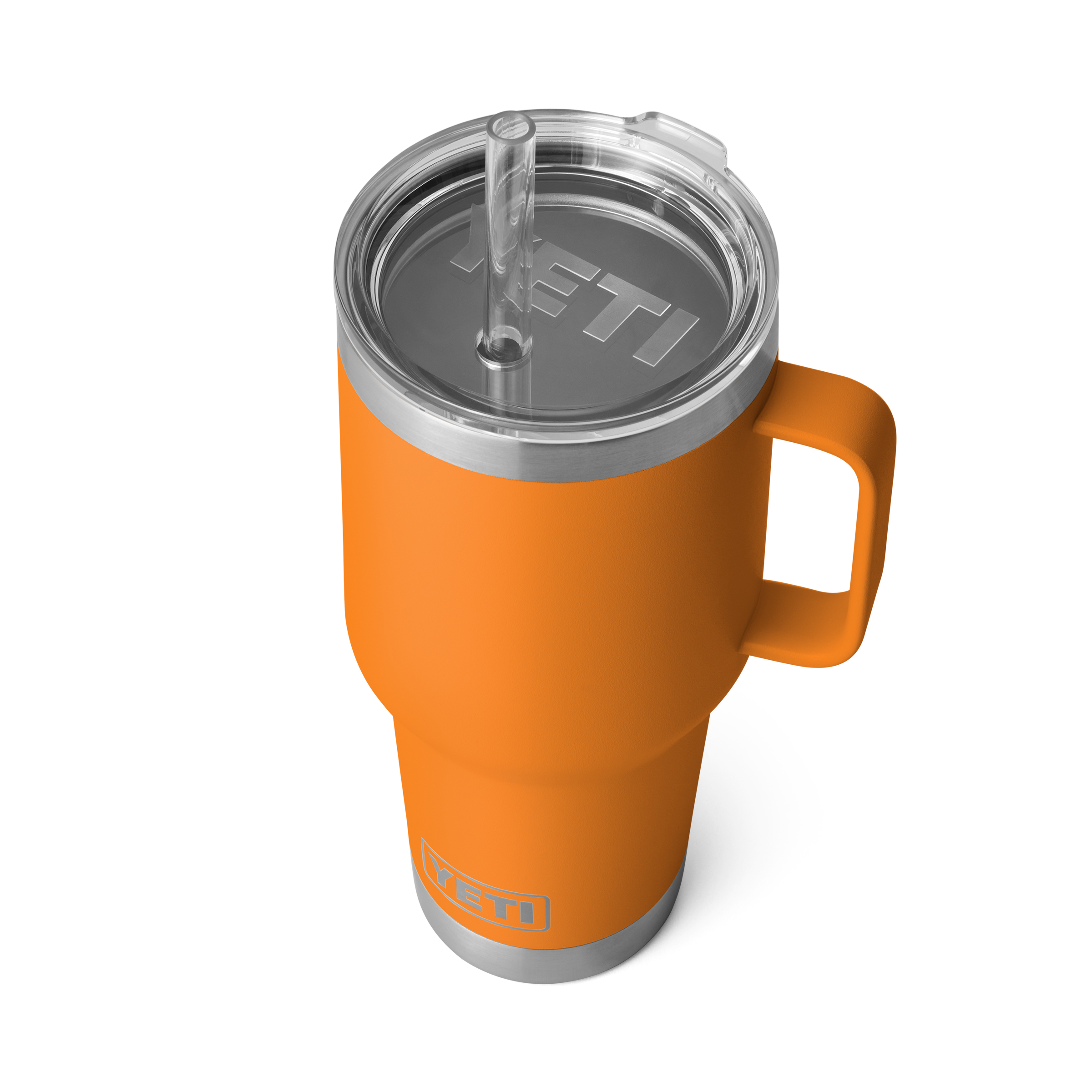 Yeti Rambler 35 oz Straw Mug King Crab Orange