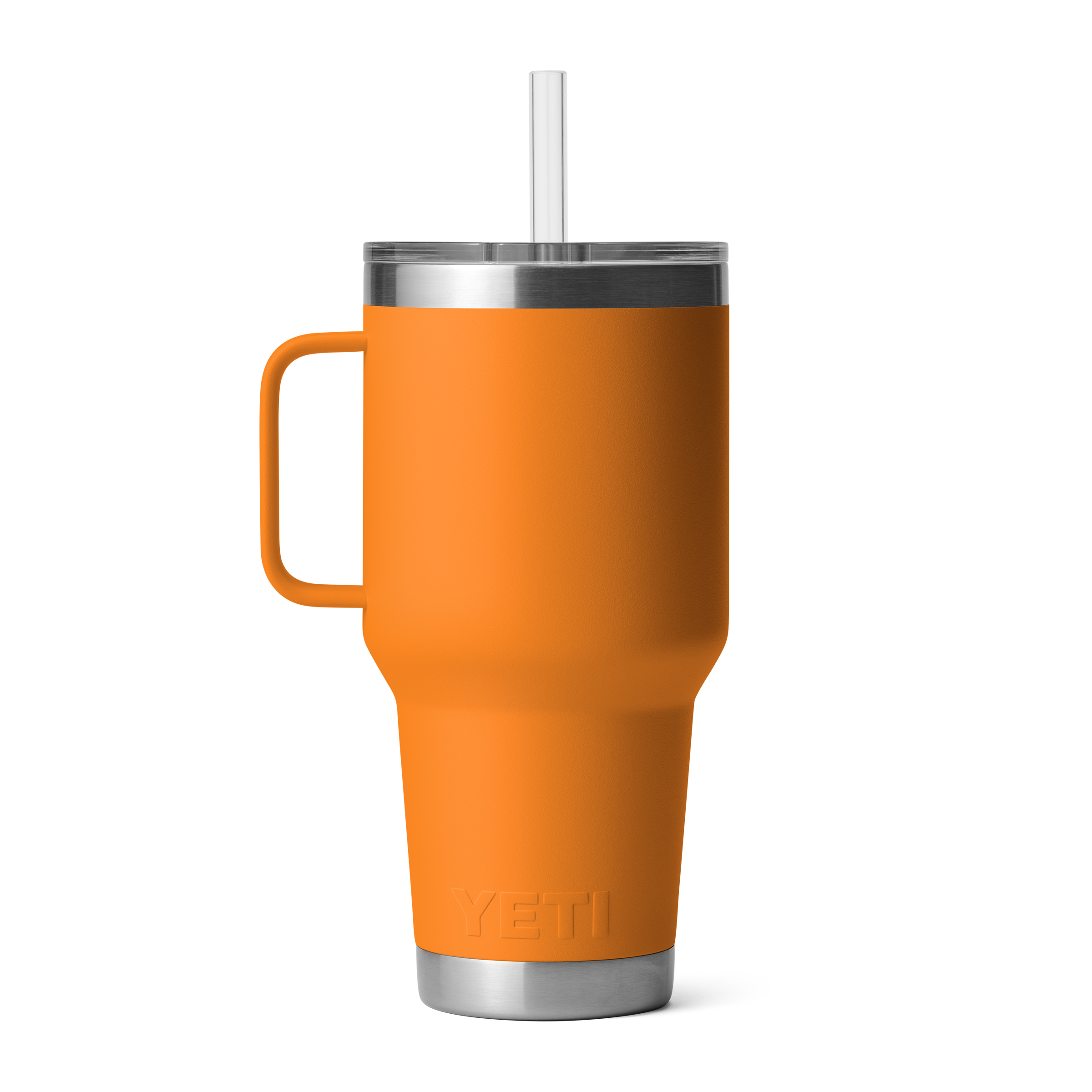 Yeti Rambler 35 oz Straw Mug King Crab Orange