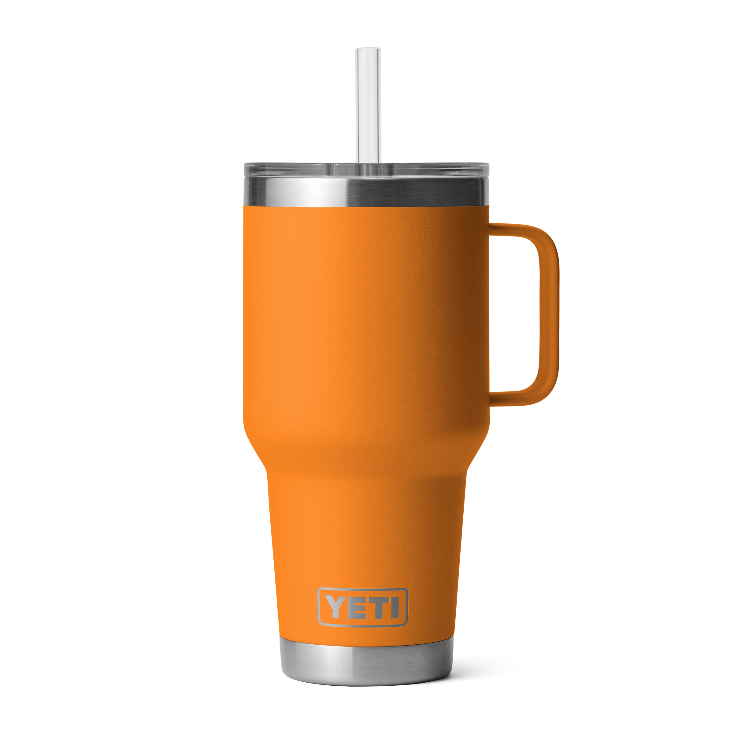 Yeti Rambler 35 oz Straw Mug King Crab Orange