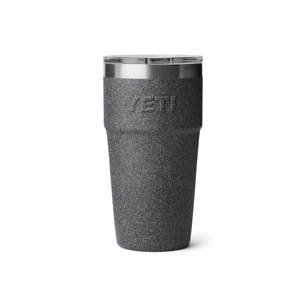 Yeti 20 oz Rambler Stackable Tumbler | Black Stone