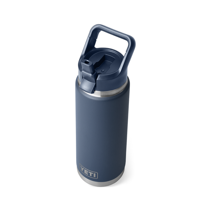 Yeti Rambler 26 oz Straw Bottle Navy