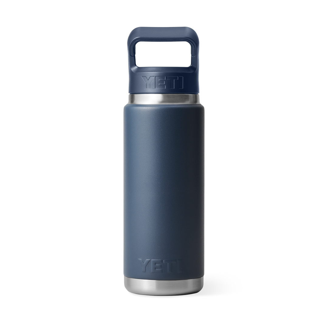 Yeti Rambler 26 oz Straw Bottle Navy