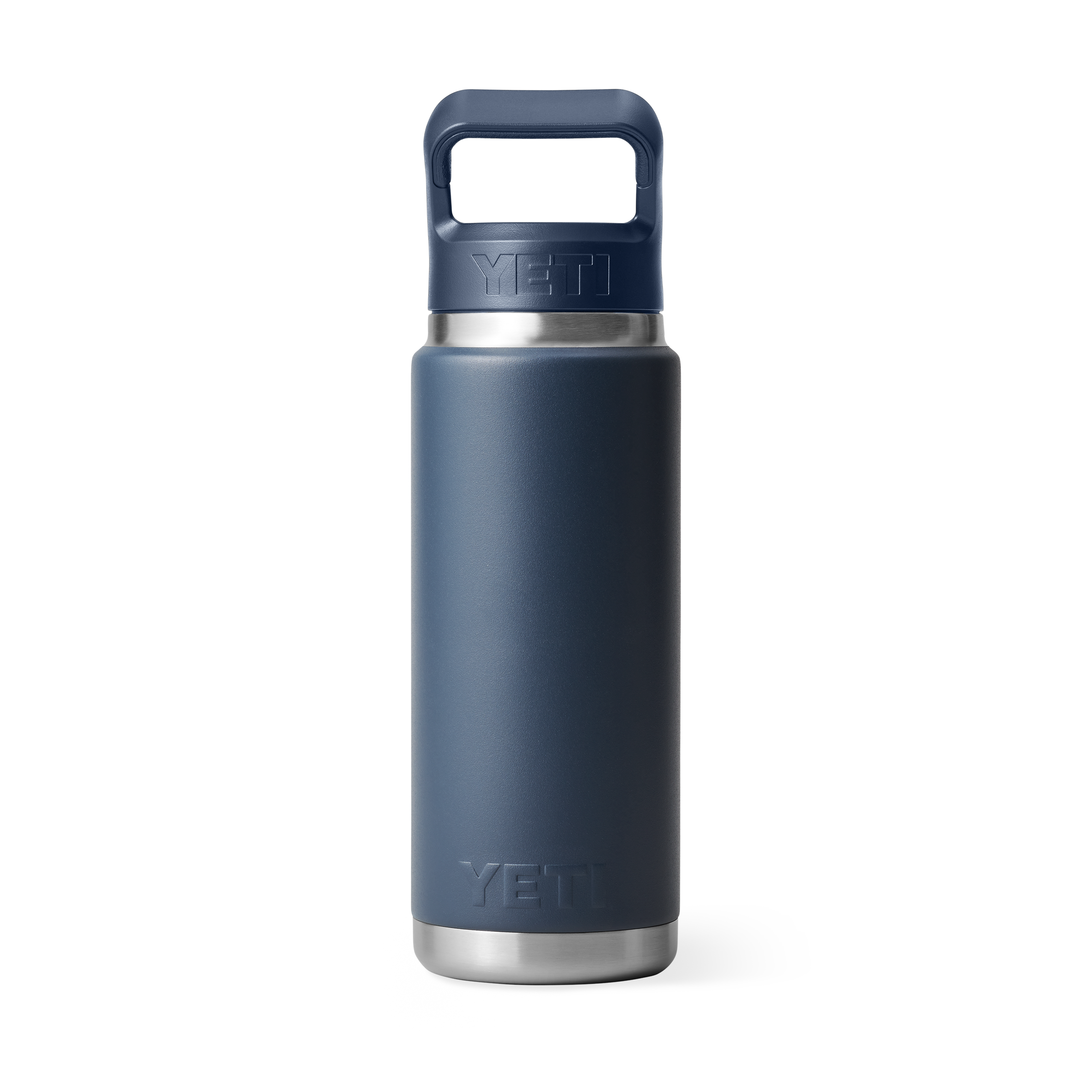 Yeti Rambler 26 oz Straw Bottle Navy