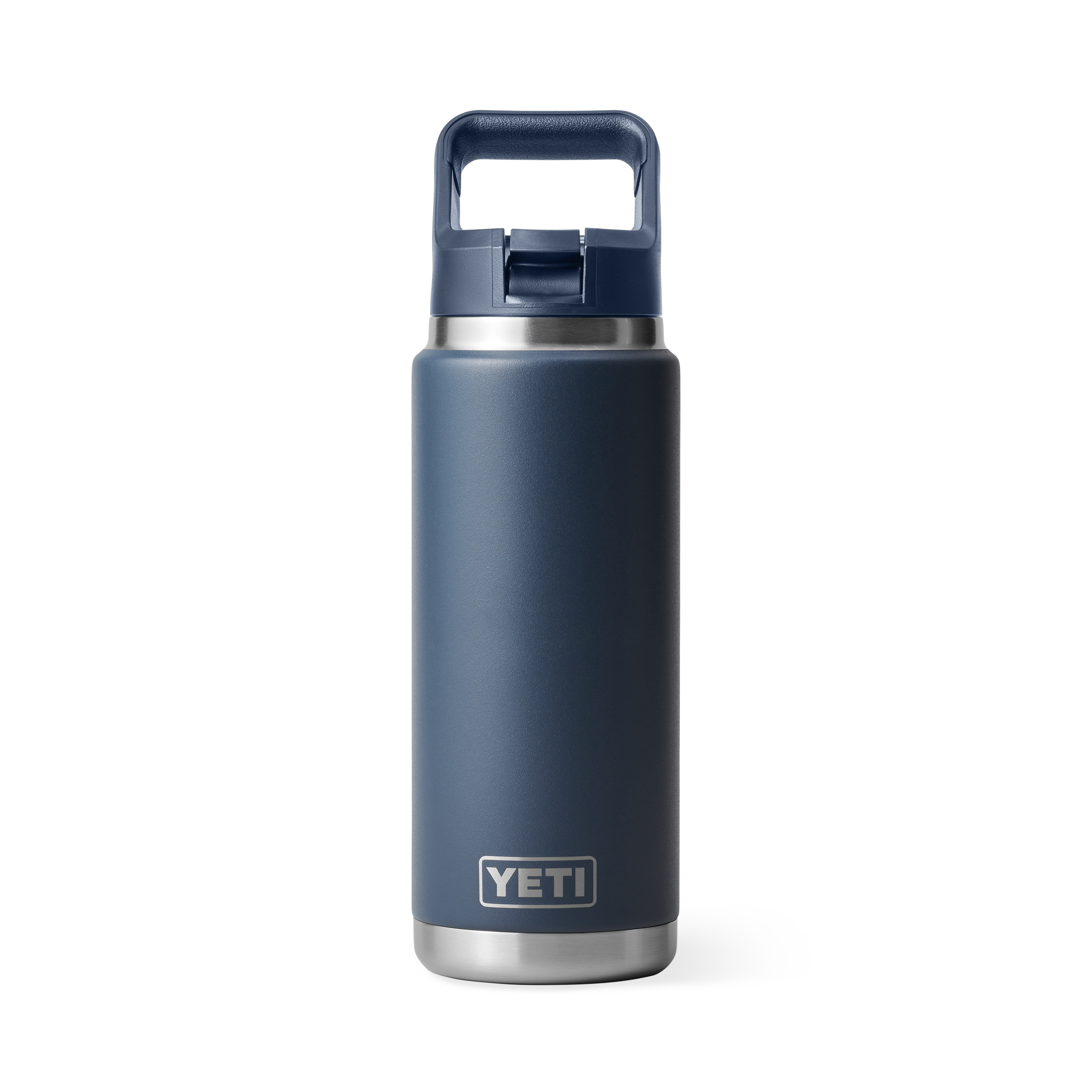 Yeti Rambler 26 oz Straw Bottle Navy
