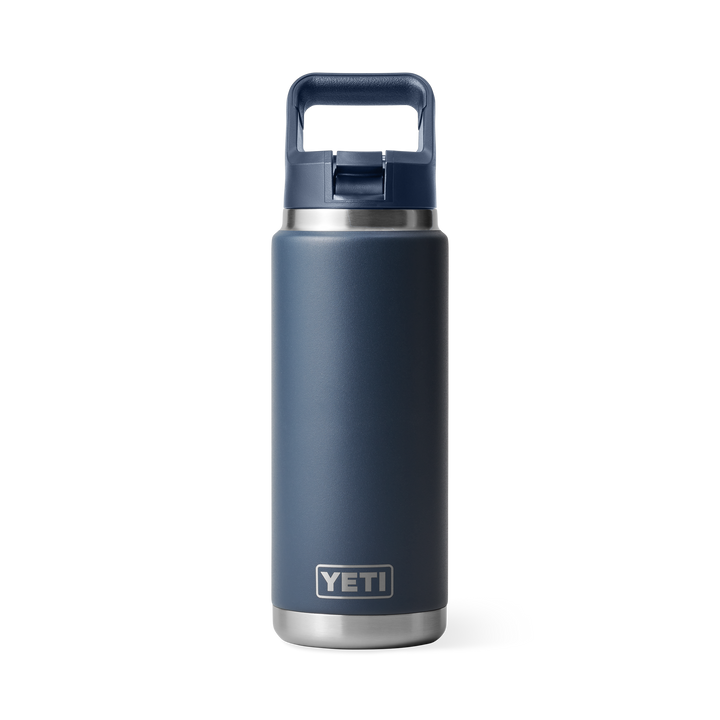 Yeti Rambler 26 oz Straw Bottle Navy