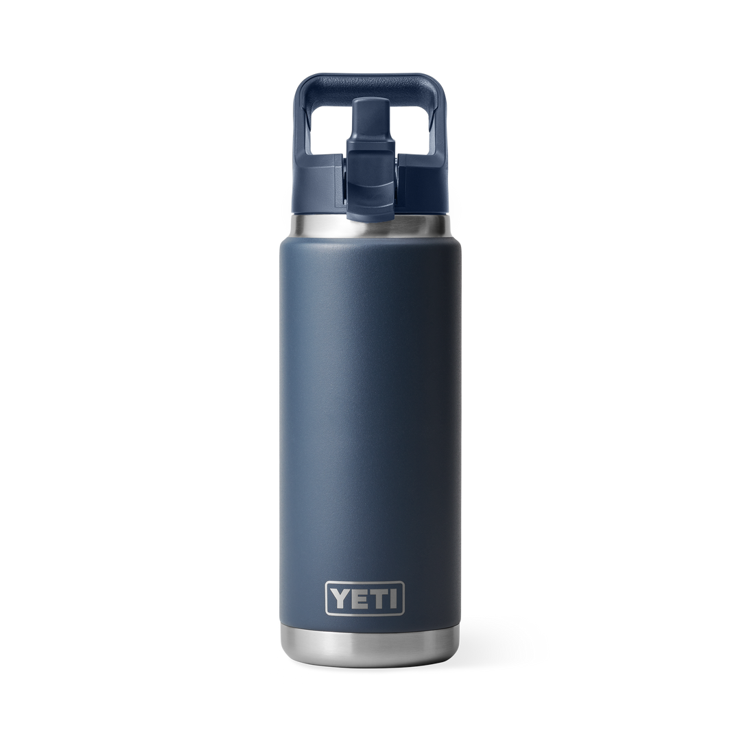 Yeti Rambler 26 oz Straw Bottle Navy
