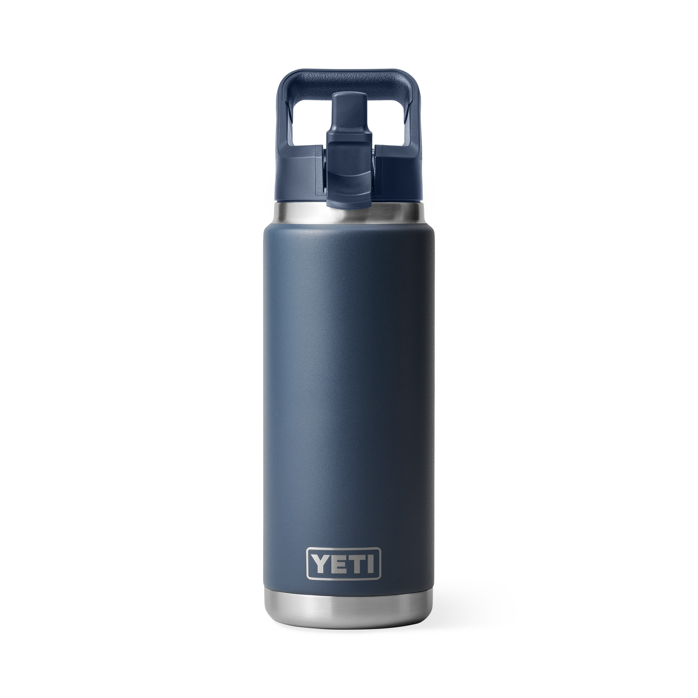 Yeti Rambler 26 oz Straw Bottle Navy