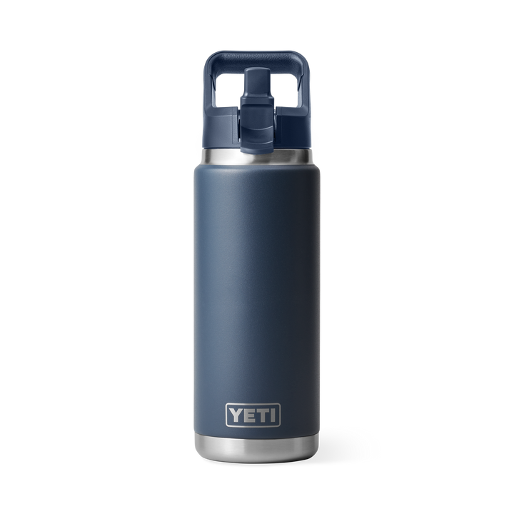 Yeti Rambler 26 oz Straw Bottle Navy