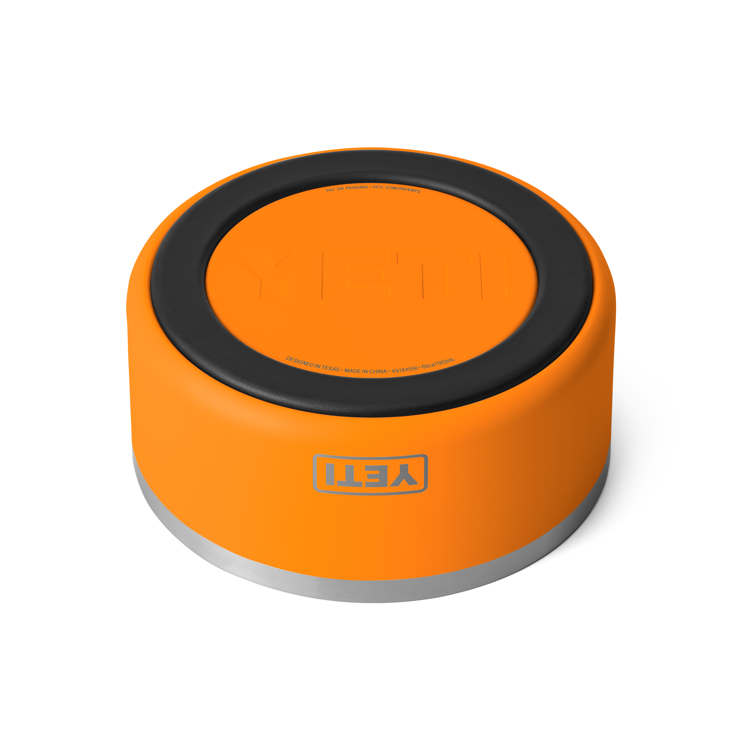 Yeti Boomer Dog Bowl 8 King Crab Orange