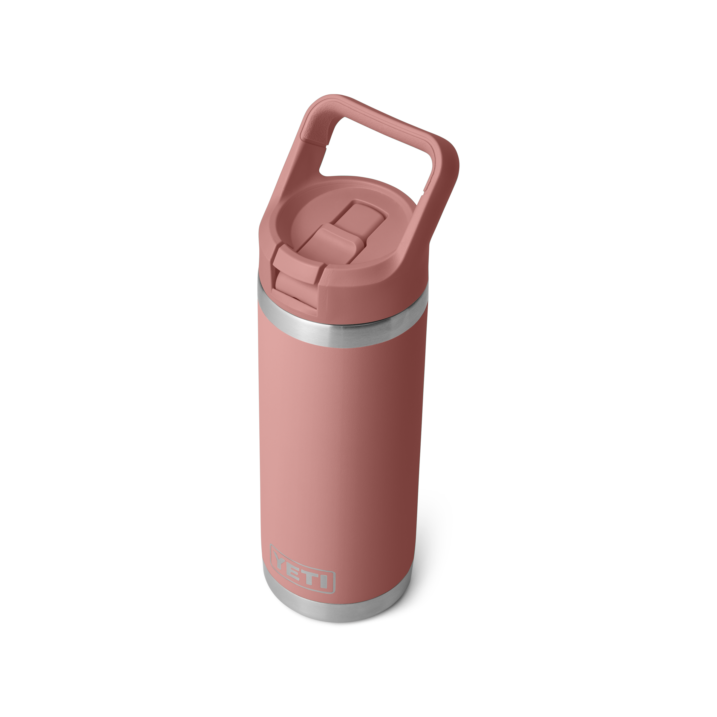 Yeti Rambler 26 oz Straw Bottle Sandstone Pink