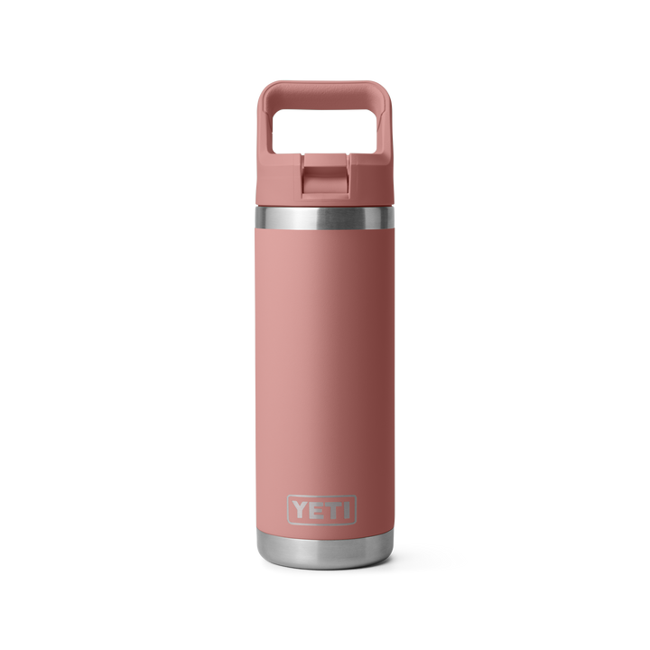 Yeti Rambler 26 oz Straw Bottle Sandstone Pink