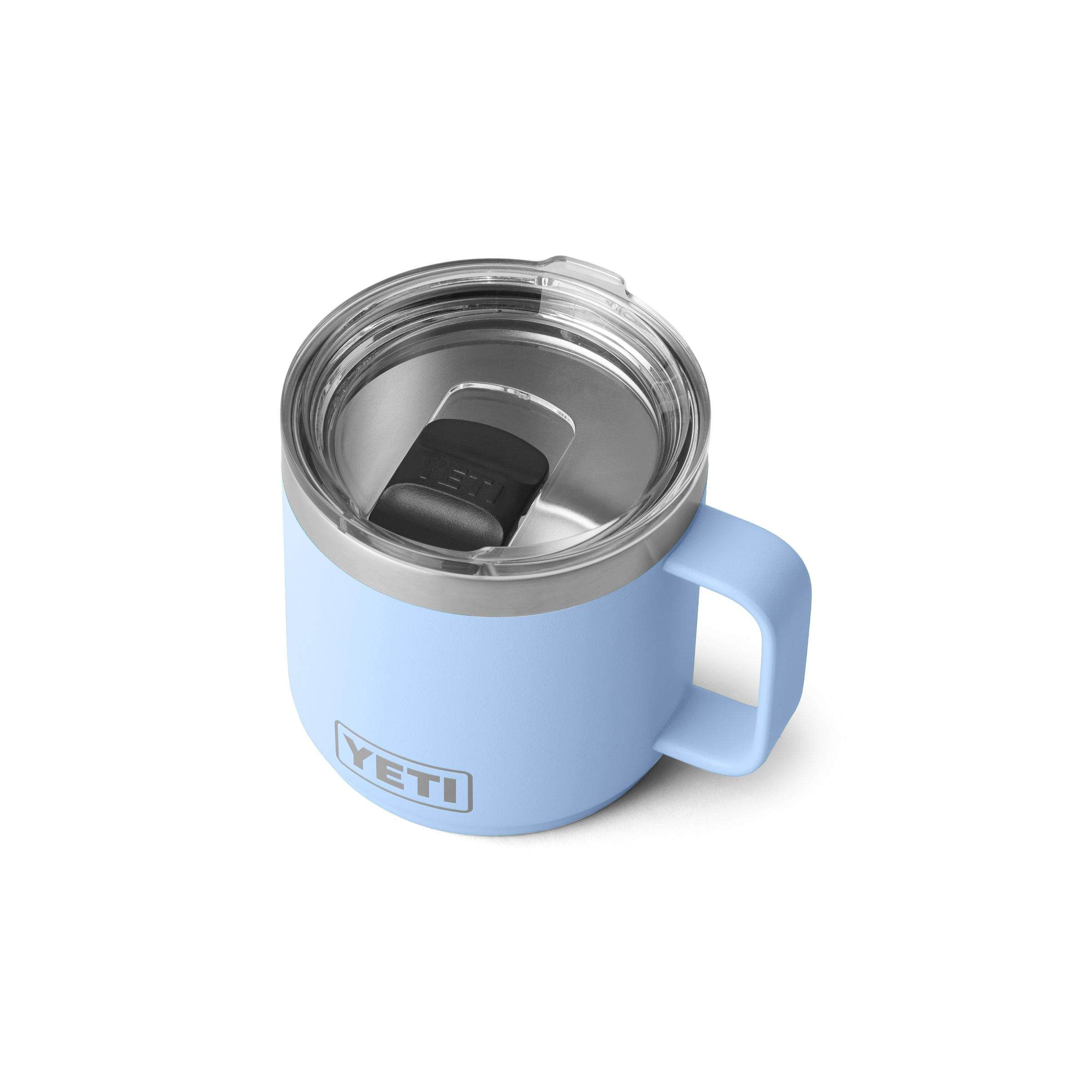 Yeti Rambler Mug 2.0 with MagSlider Lid - 14 fl. oz. | Big Sky Blue
