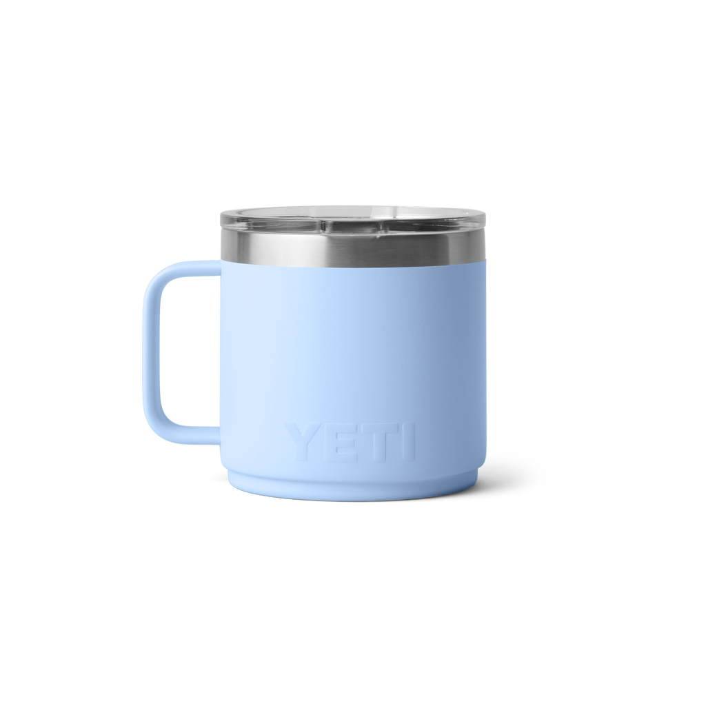 Yeti Rambler Mug 2.0 with MagSlider Lid - 14 fl. oz. | Big Sky Blue