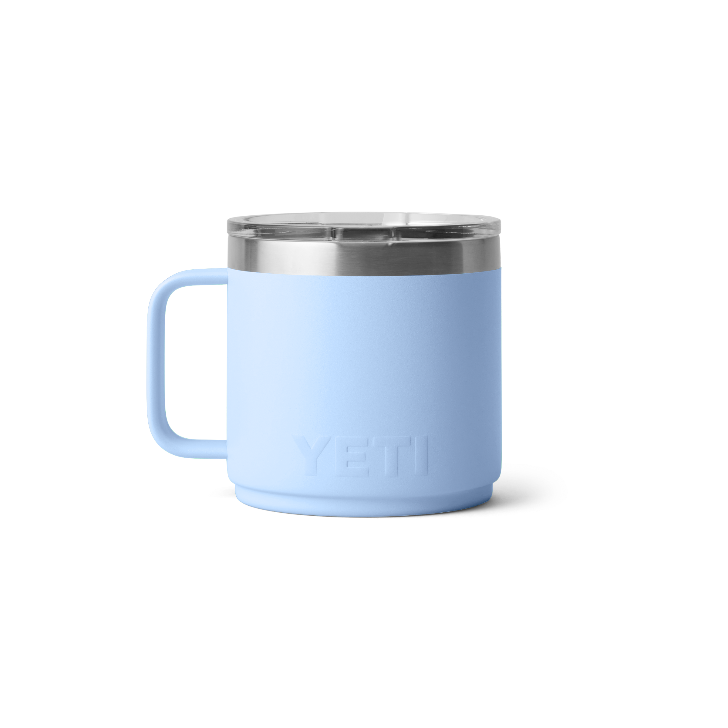 Yeti Rambler Mug 2.0 with MagSlider Lid - 14 fl. oz. | Big Sky Blue