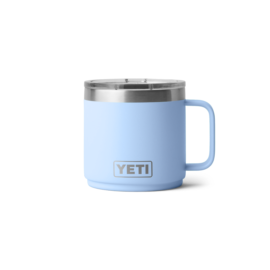 Yeti Rambler Mug 2.0 with MagSlider Lid - 14 fl. oz. | Big Sky Blue