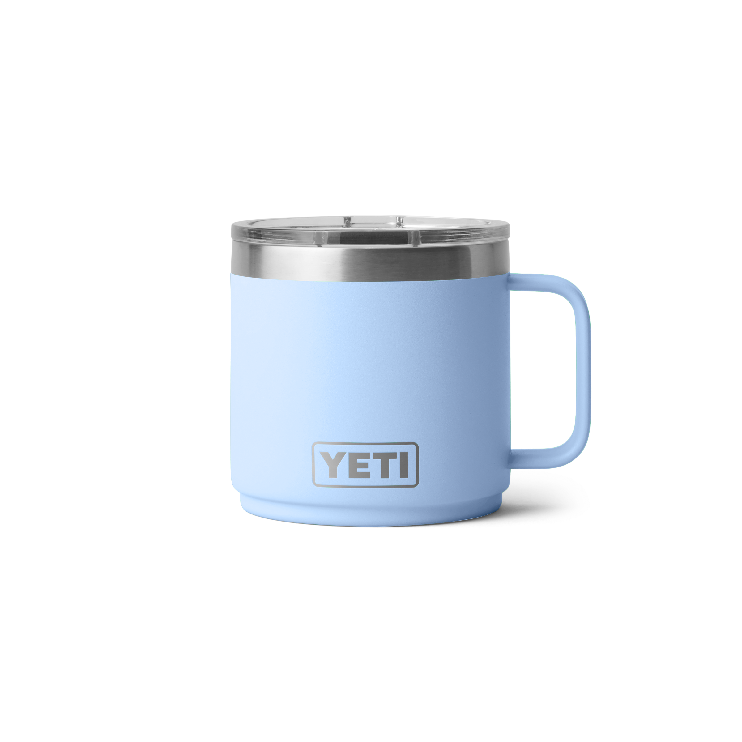 Yeti Rambler Mug 2.0 with MagSlider Lid - 14 fl. oz. | Big Sky Blue