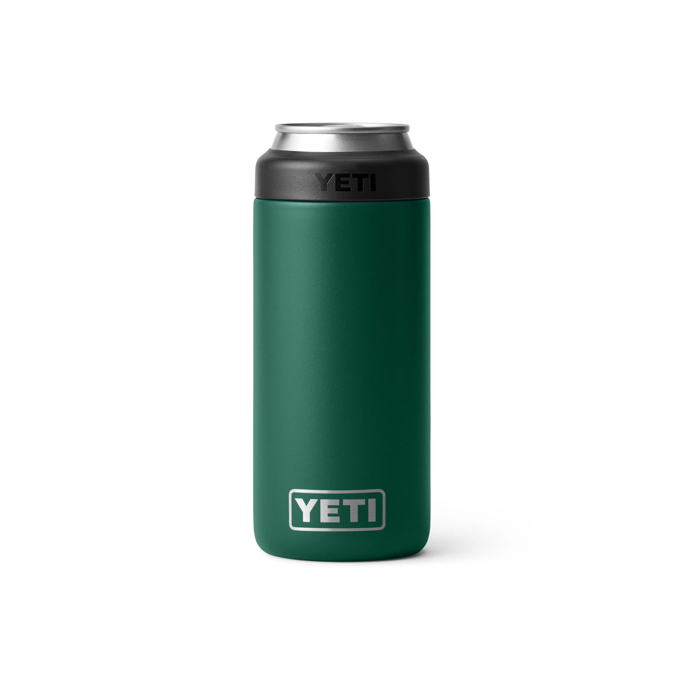 Yeti Rambler 12oz Slim Can Colster | Black Forest Green