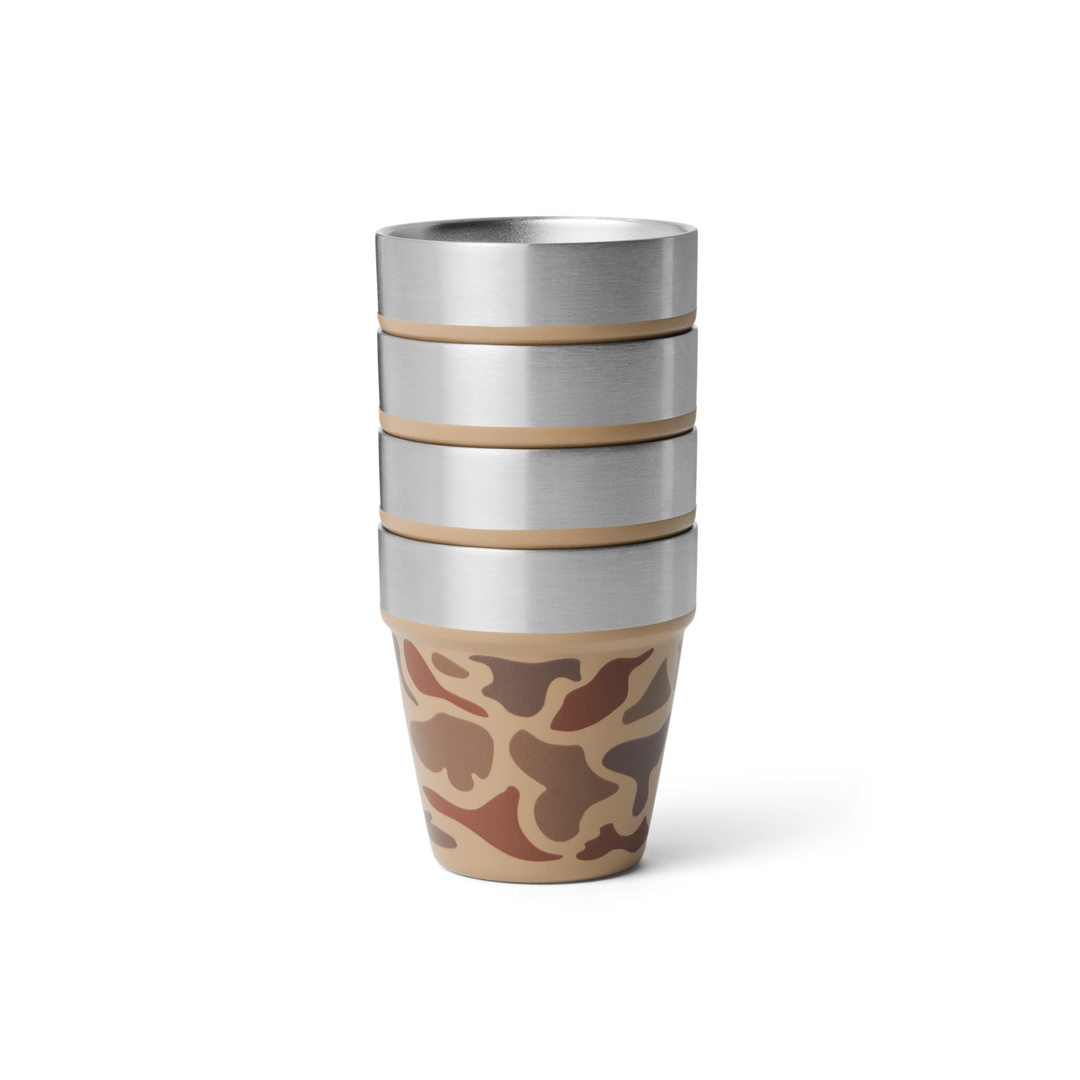 Yeti Shot Glasses & Case Wetland Camo