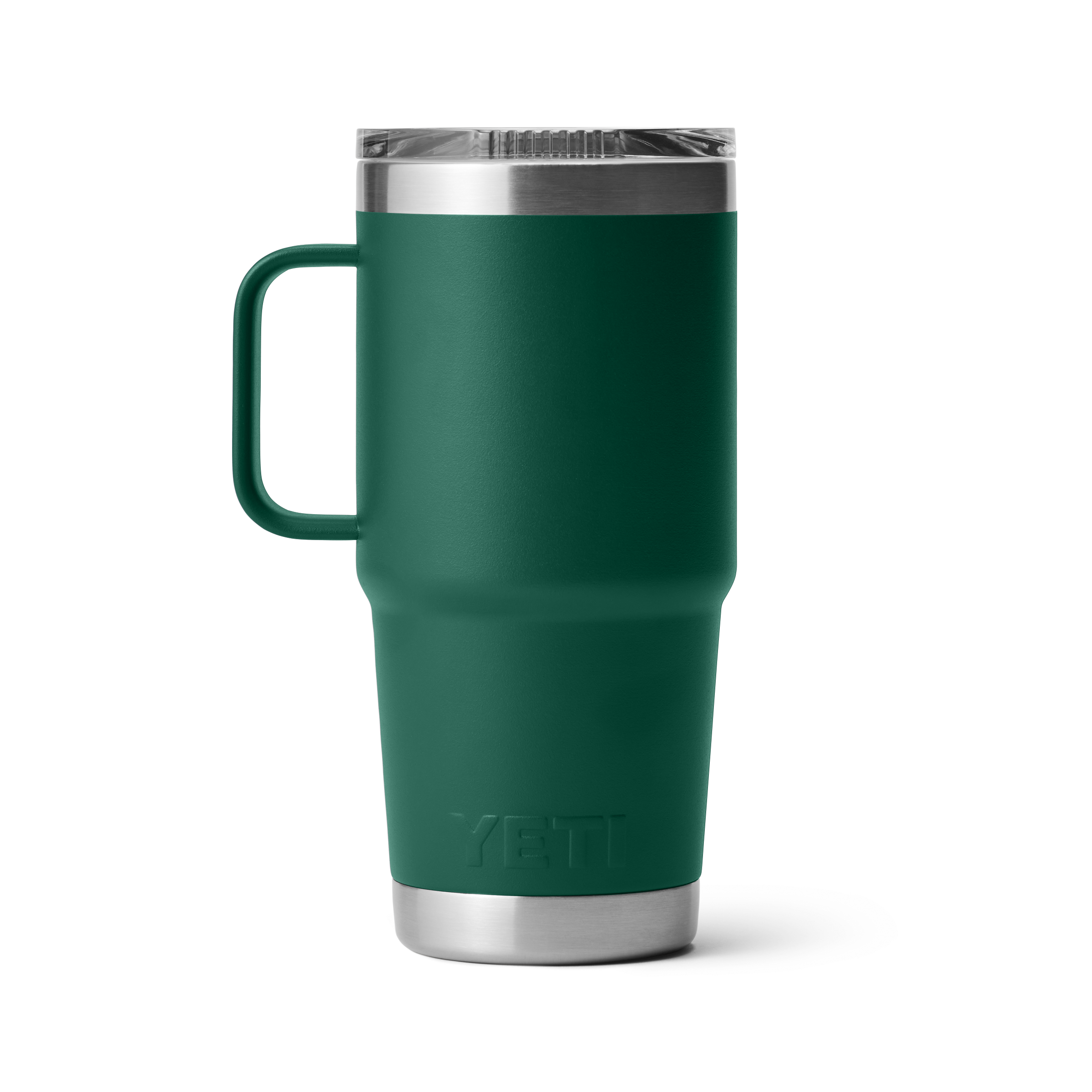 Yeti Rambler 20 oz Travel Mug | Black Forest Green