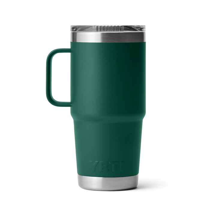 Yeti Rambler 20 oz Travel Mug | Black Forest Green