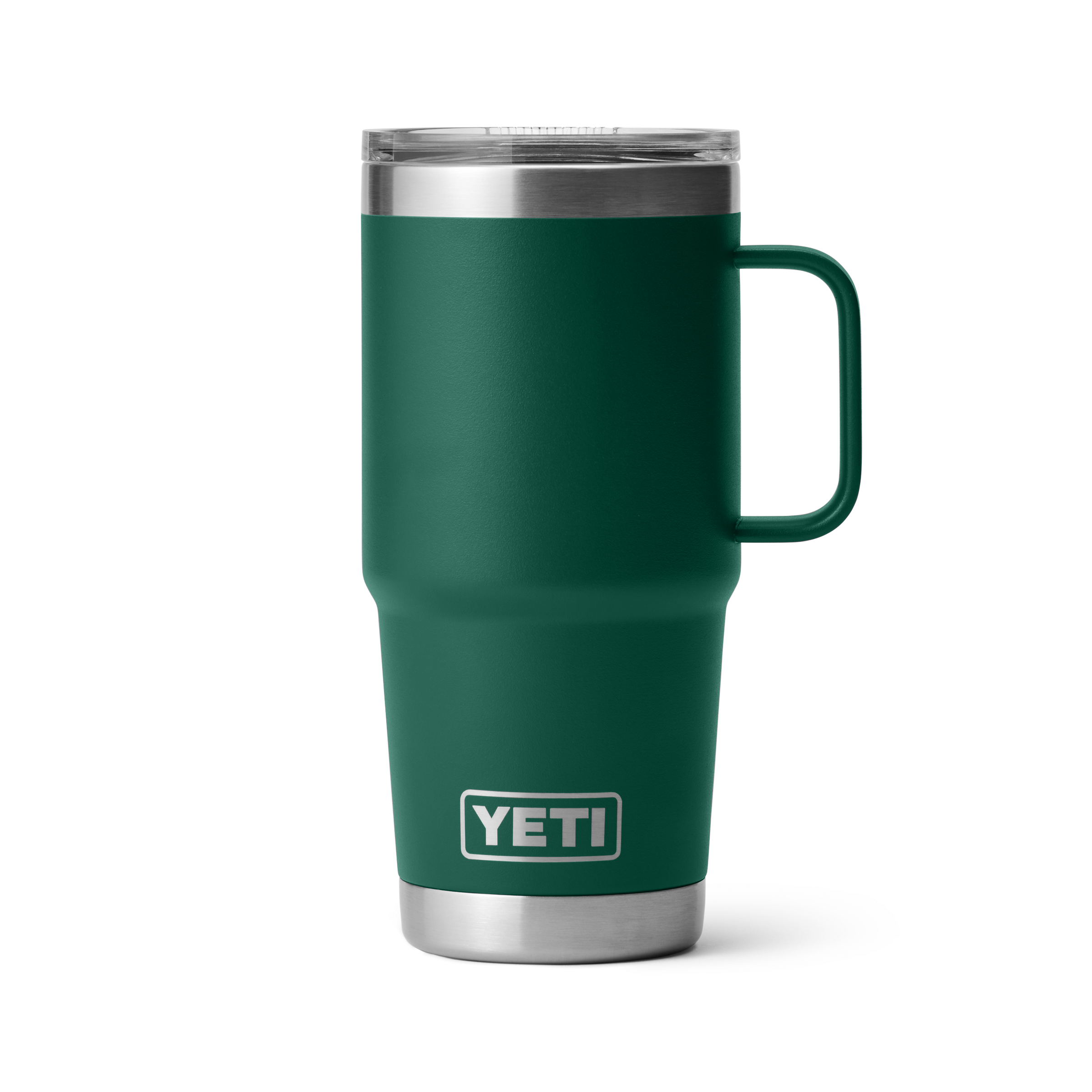 Yeti Rambler 20 oz Travel Mug | Black Forest Green