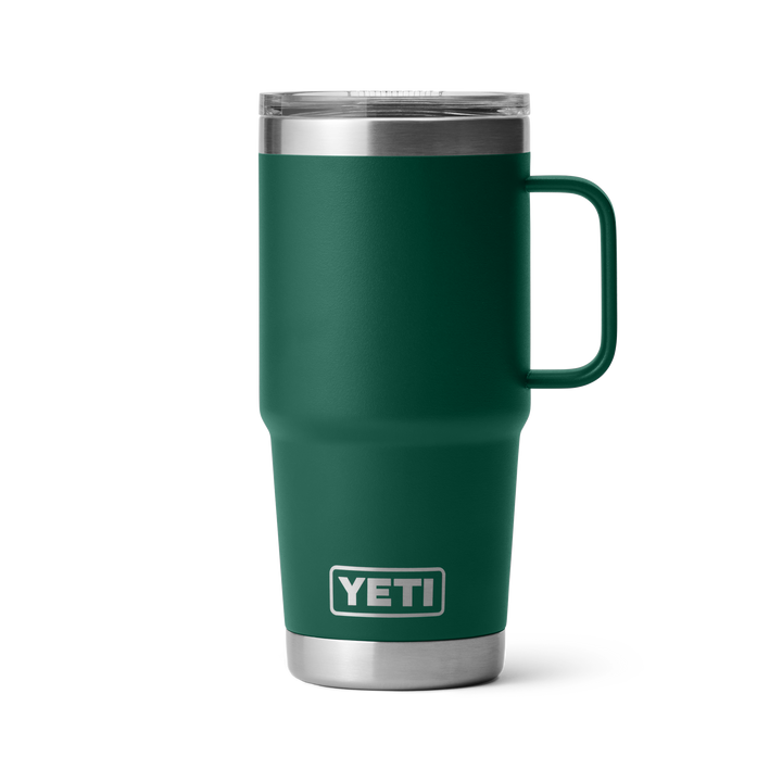 Yeti Rambler 20 oz Travel Mug | Black Forest Green