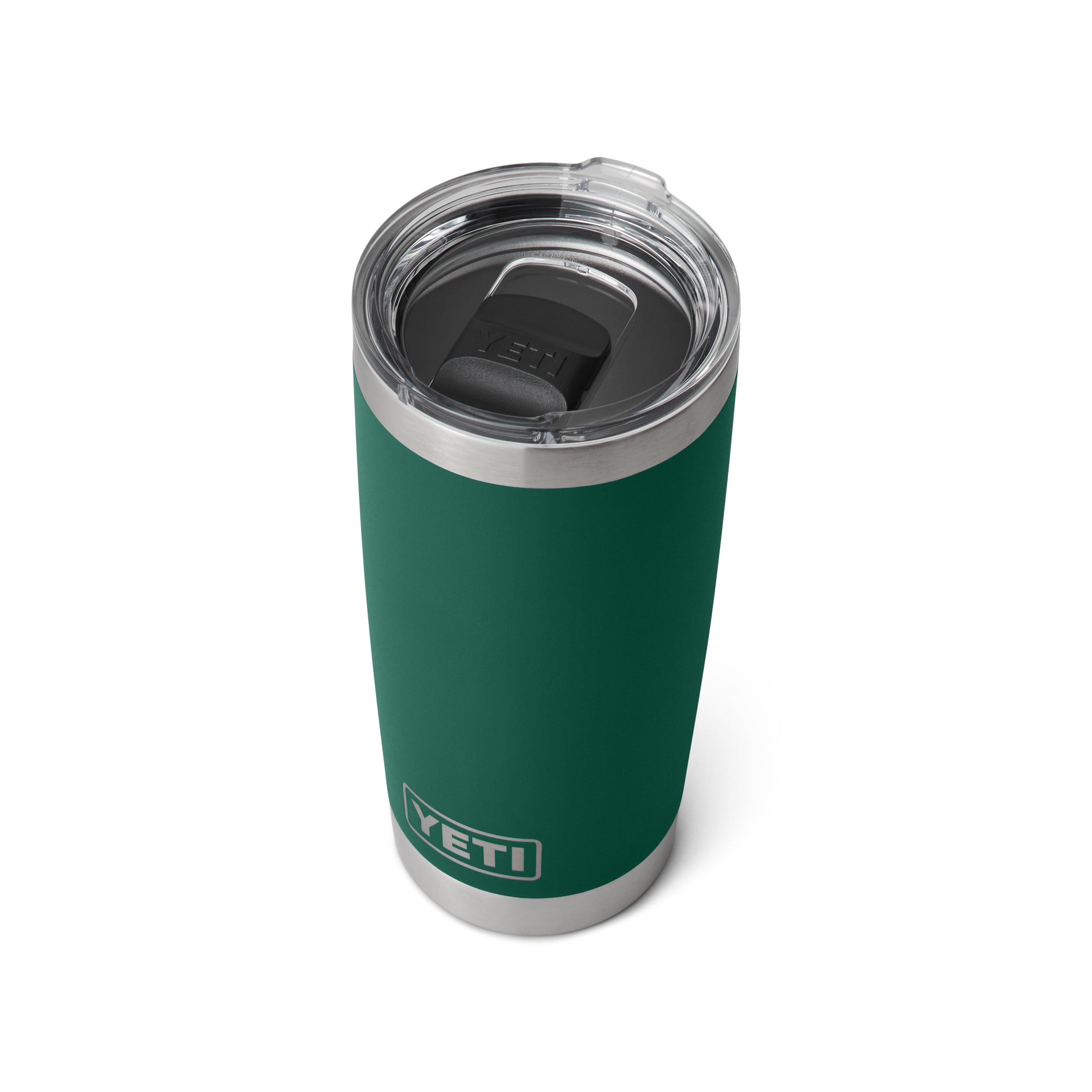 Yeti Rambler 20 oz Tumbler | Black Forest Green