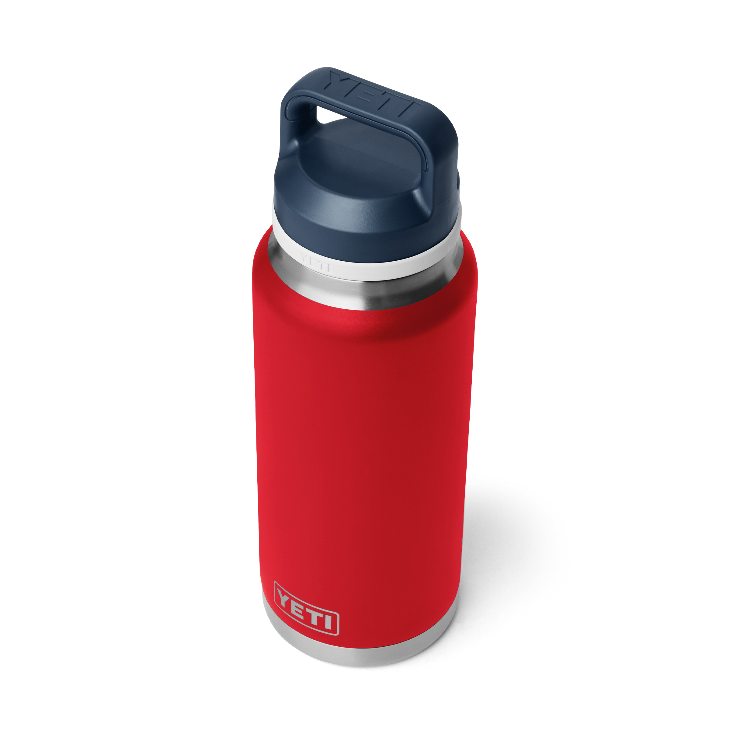 Yeti Rambler 36 oz Bottle w/Chug Cap Rescue Red White Navy
