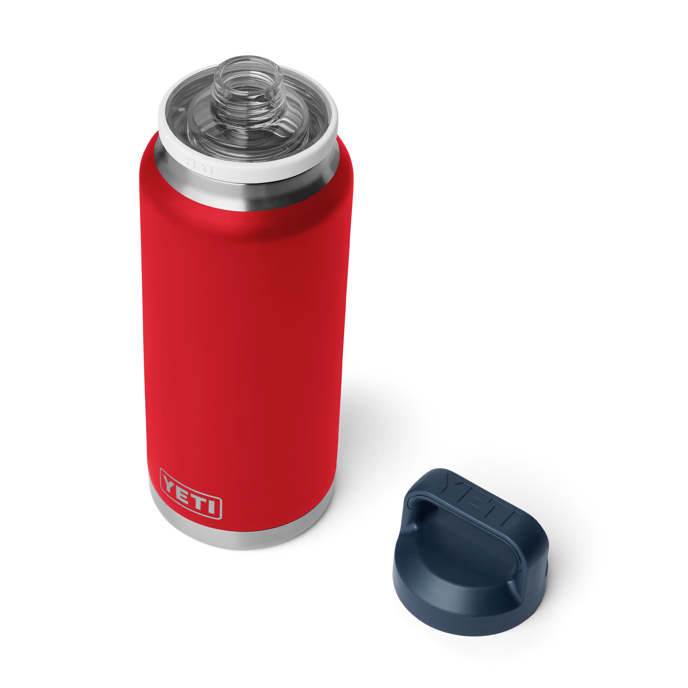 Yeti Rambler 36 oz Bottle w/Chug Cap Rescue Red White Navy