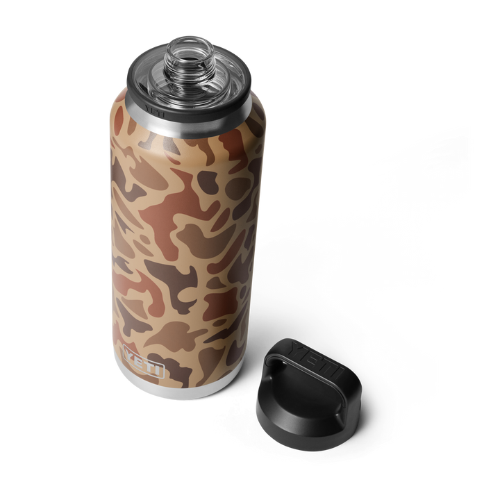 Yeti Rambler 36 oz Bottle w/Chug Cap Wetlands Camo