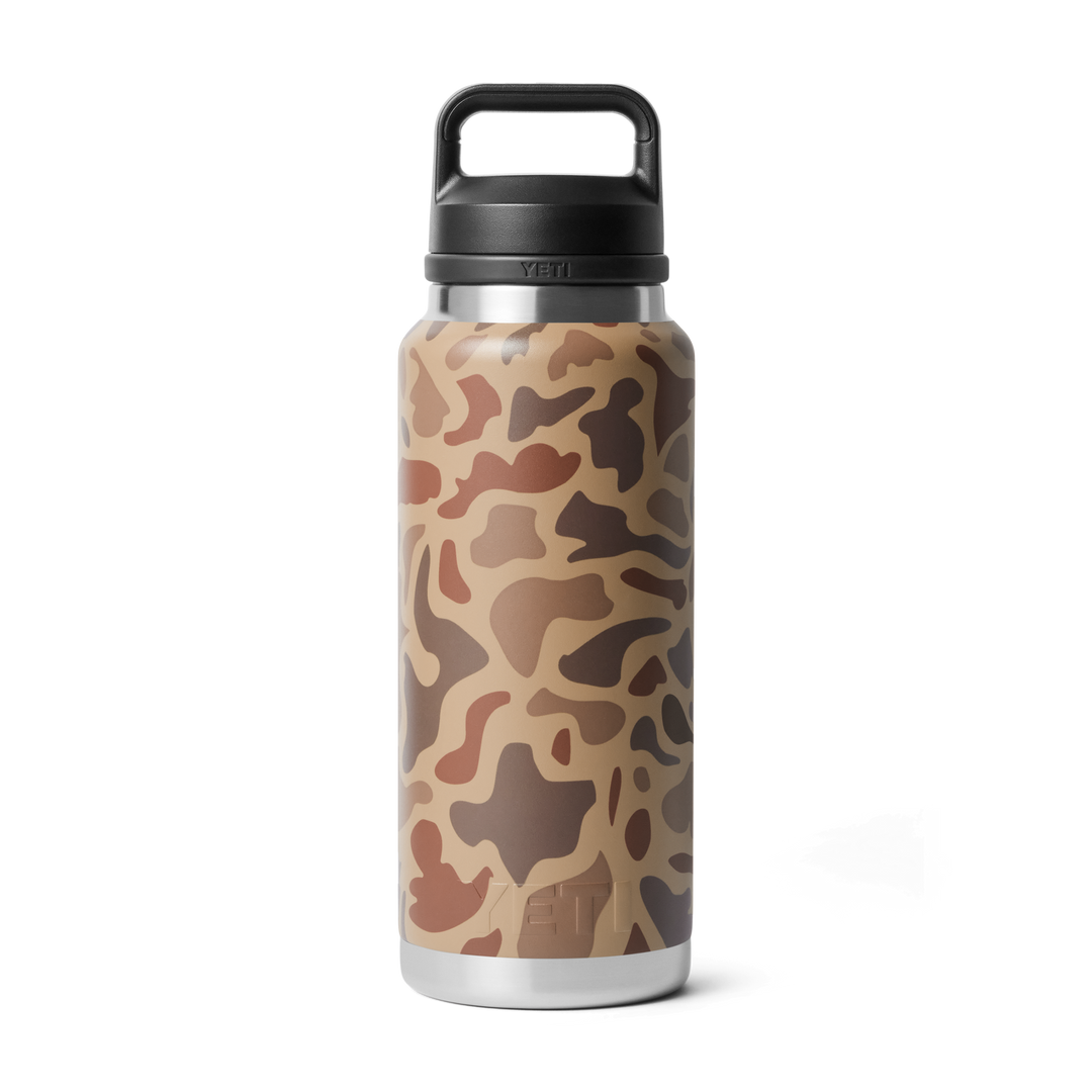 Yeti Rambler 36 oz Bottle w/Chug Cap Wetlands Camo