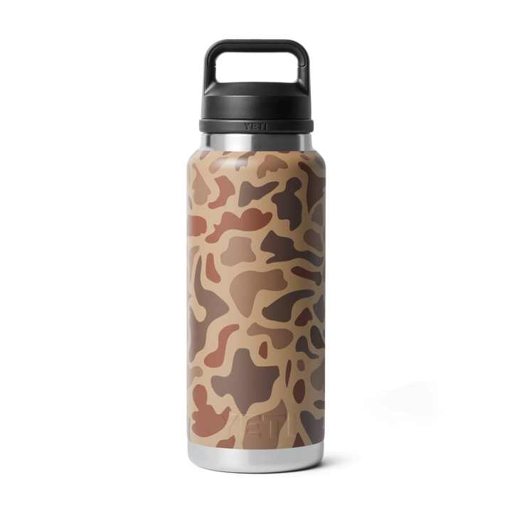 Yeti Rambler 36 oz Bottle w/Chug Cap Wetlands Camo