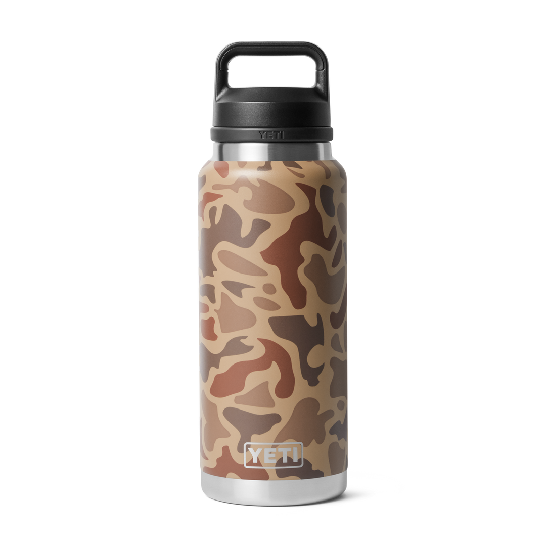 Yeti Rambler 36 oz Bottle w/Chug Cap Wetlands Camo
