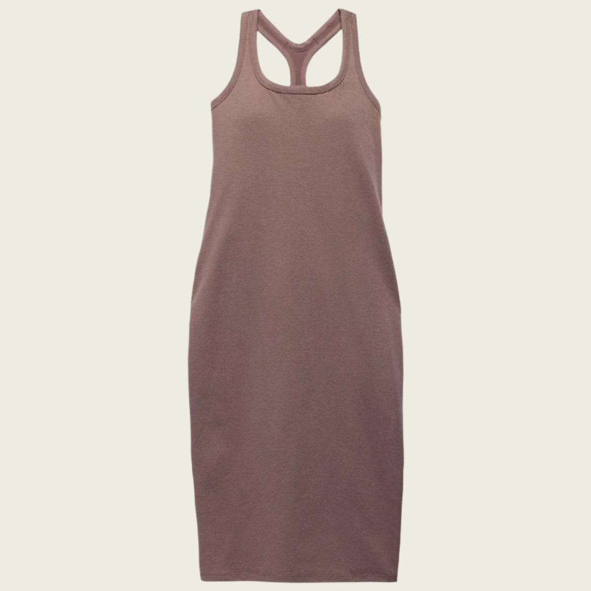 Prana Women's Heavana Racerback Midi Dress | Carob Heather