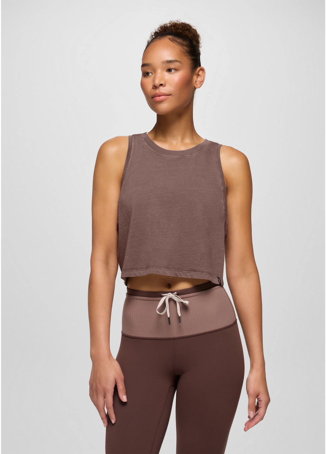 Prana W's Everyday Crop Tank | Carob