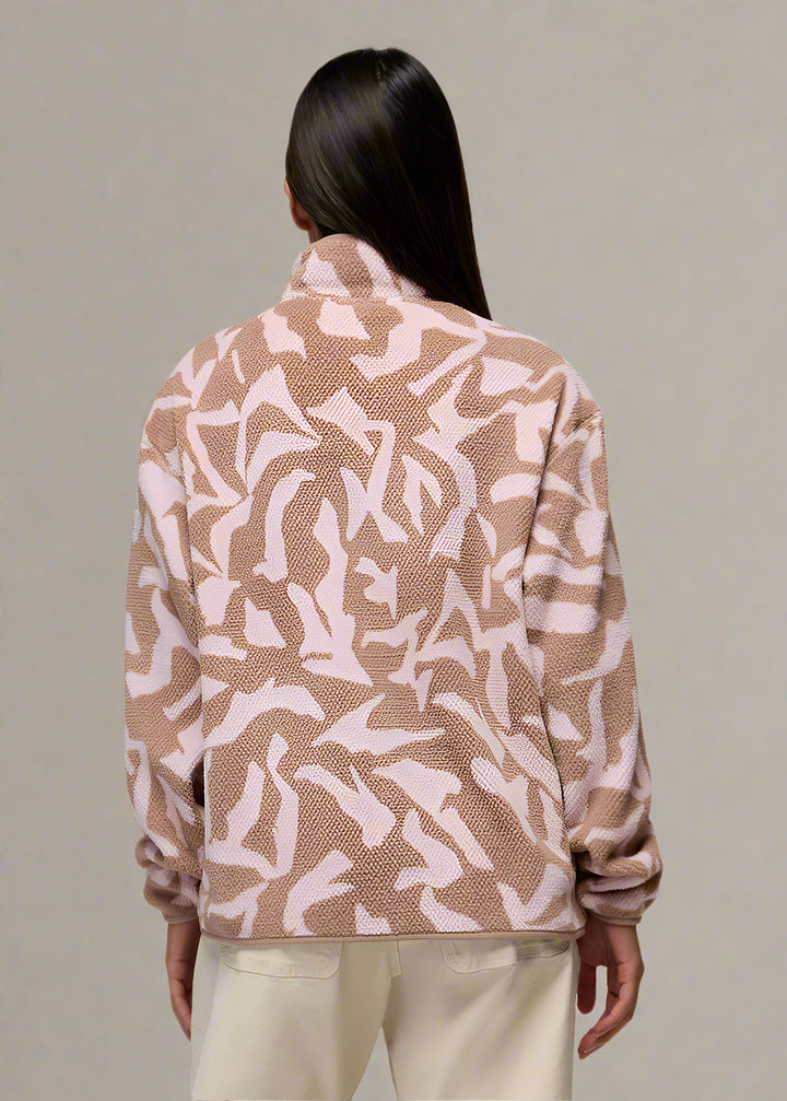 prAna Tuff Fluff Half Zip | Shroom Freestyle