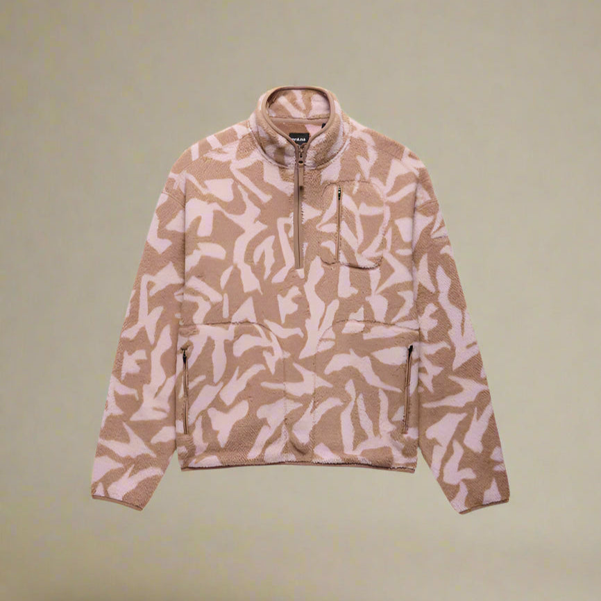 prAna Tuff Fluff Half Zip | Shroom Freestyle
