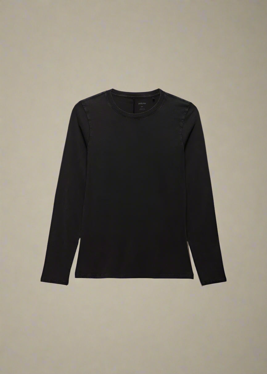 prAna Everyday Long Sleeve Tee | Black