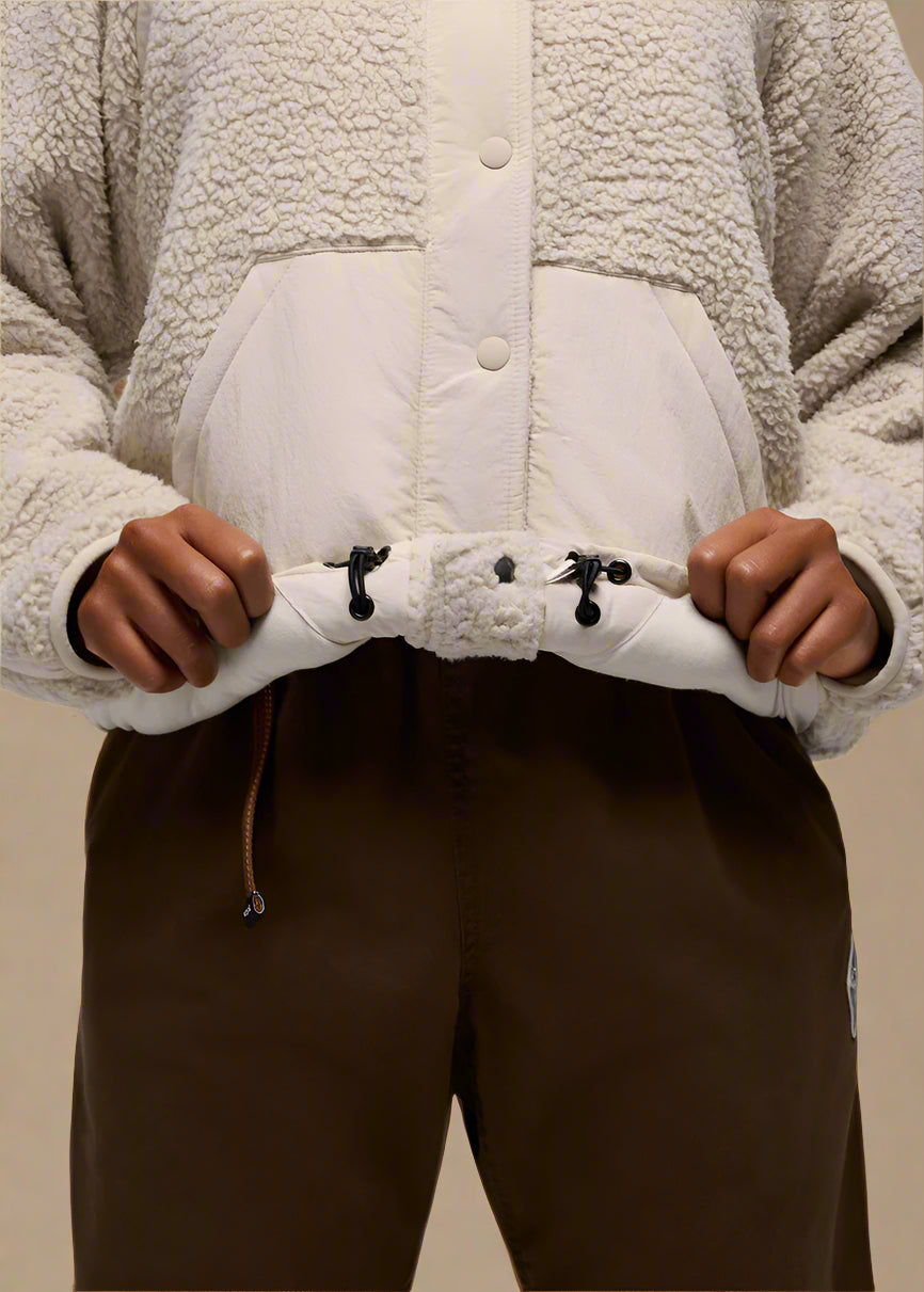 Encinitas Fleece Jacket | Almond