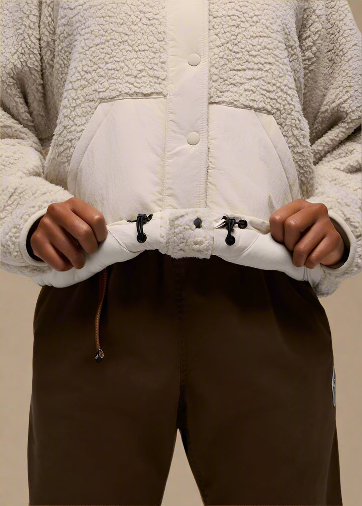 Encinitas Fleece Jacket | Almond