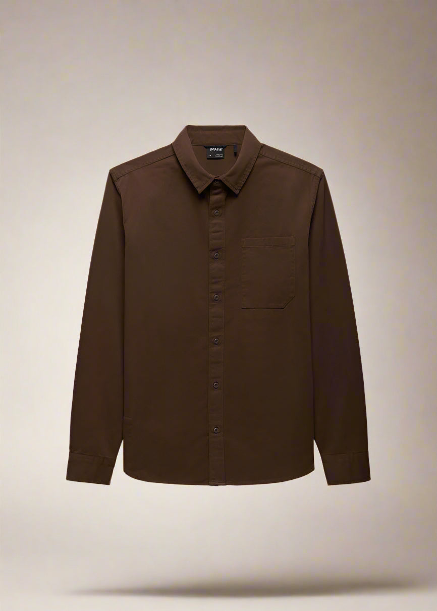 Arbored Long Sleeve Shirt | Dark Roast 