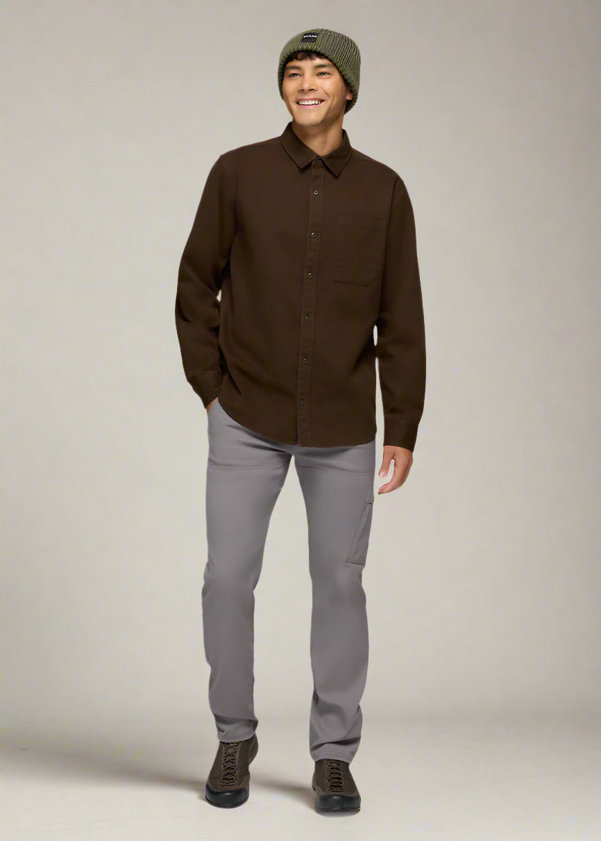 Arbored Long Sleeve Shirt | Dark Roast 