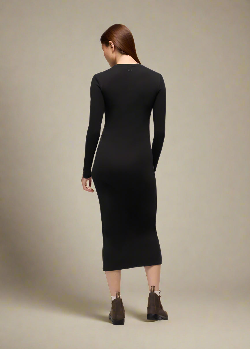 prAna Lotus Midi Dress | Black