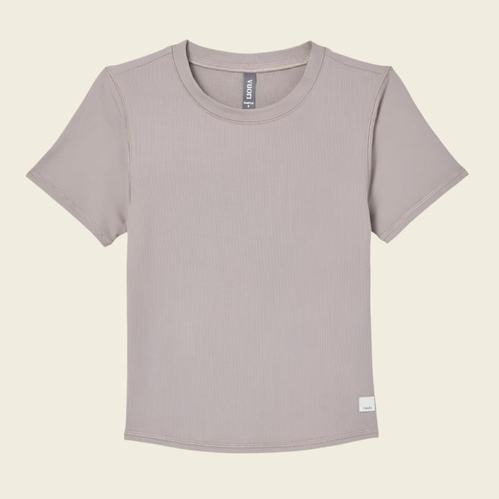 Vuori Pose Fitted Tee | Graphite 