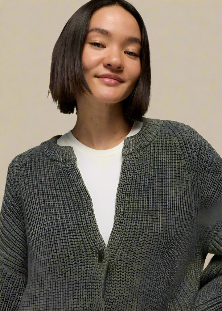 prAna Sunday River Short Cardigan | Thyme