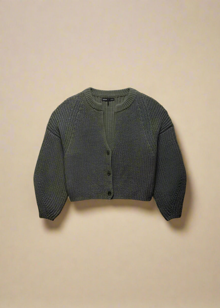 prAna Sunday River Short Cardigan | Thyme